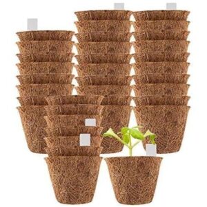 Coco Coir Seed Starter Pots Pack of 25