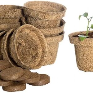 Coconut Coir Plant Pots 14 inch Pack of 10